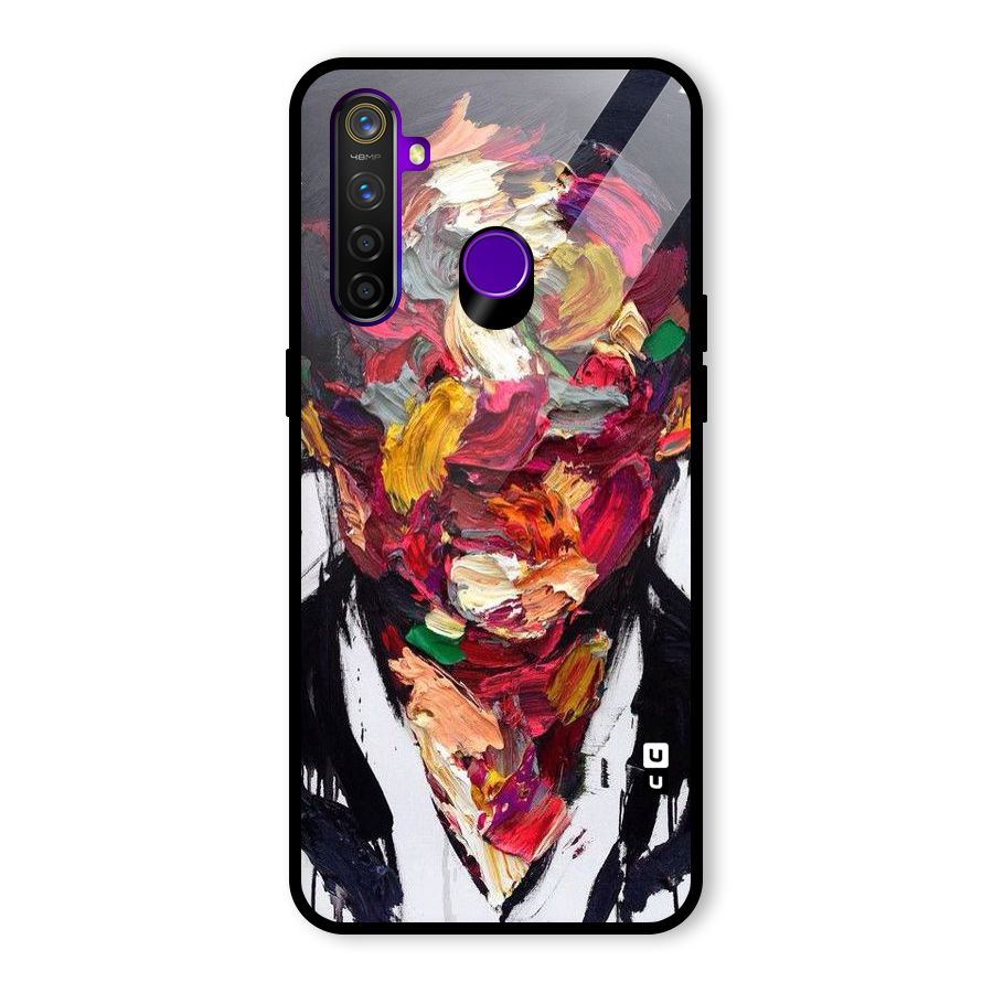 Acrylic Face Glass Back Case for Realme 5 Pro