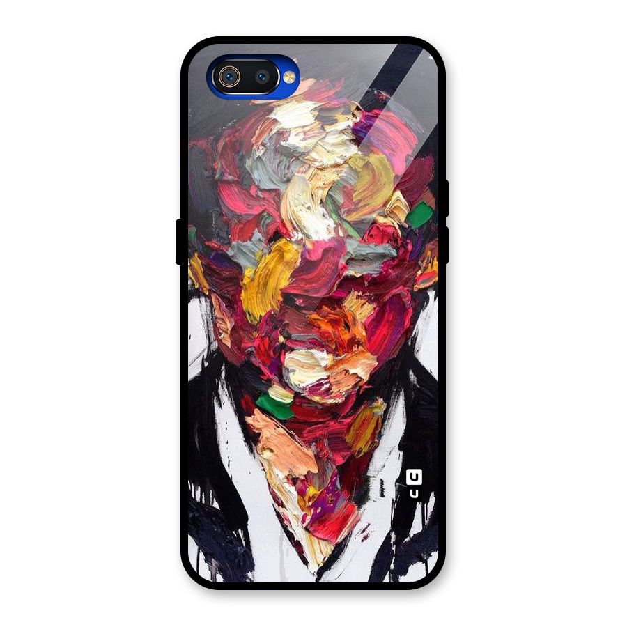 Acrylic Face Glass Back Case for Realme C2