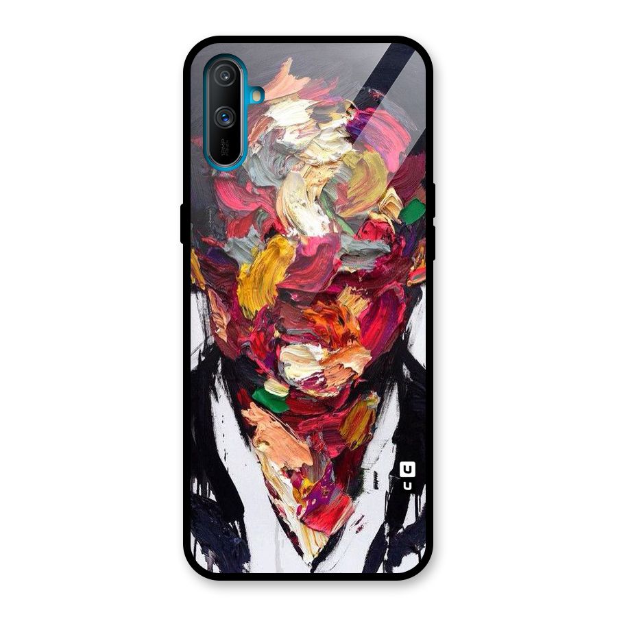 Acrylic Face Glass Back Case for Realme C3