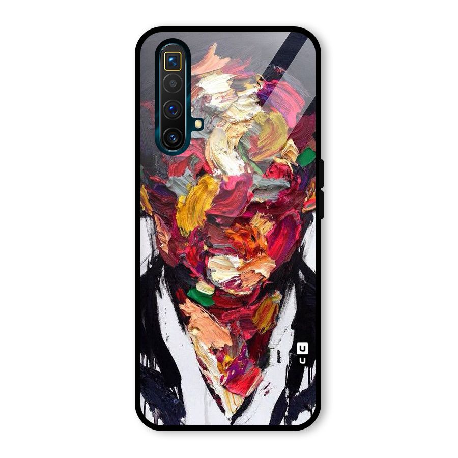 Acrylic Face Glass Back Case for Realme X3