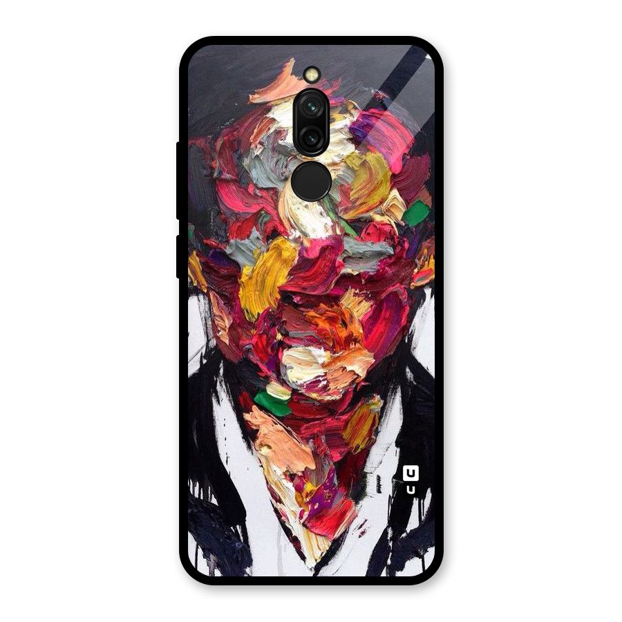 Acrylic Face Glass Back Case for Redmi 8