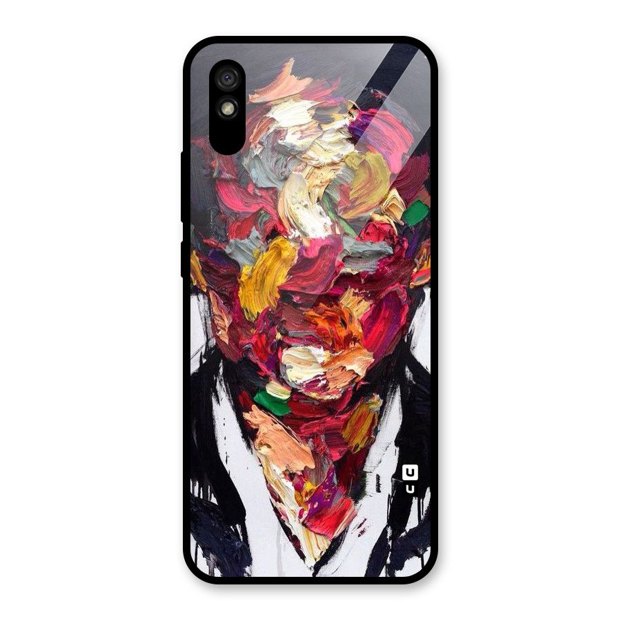 Acrylic Face Glass Back Case for Redmi 9A