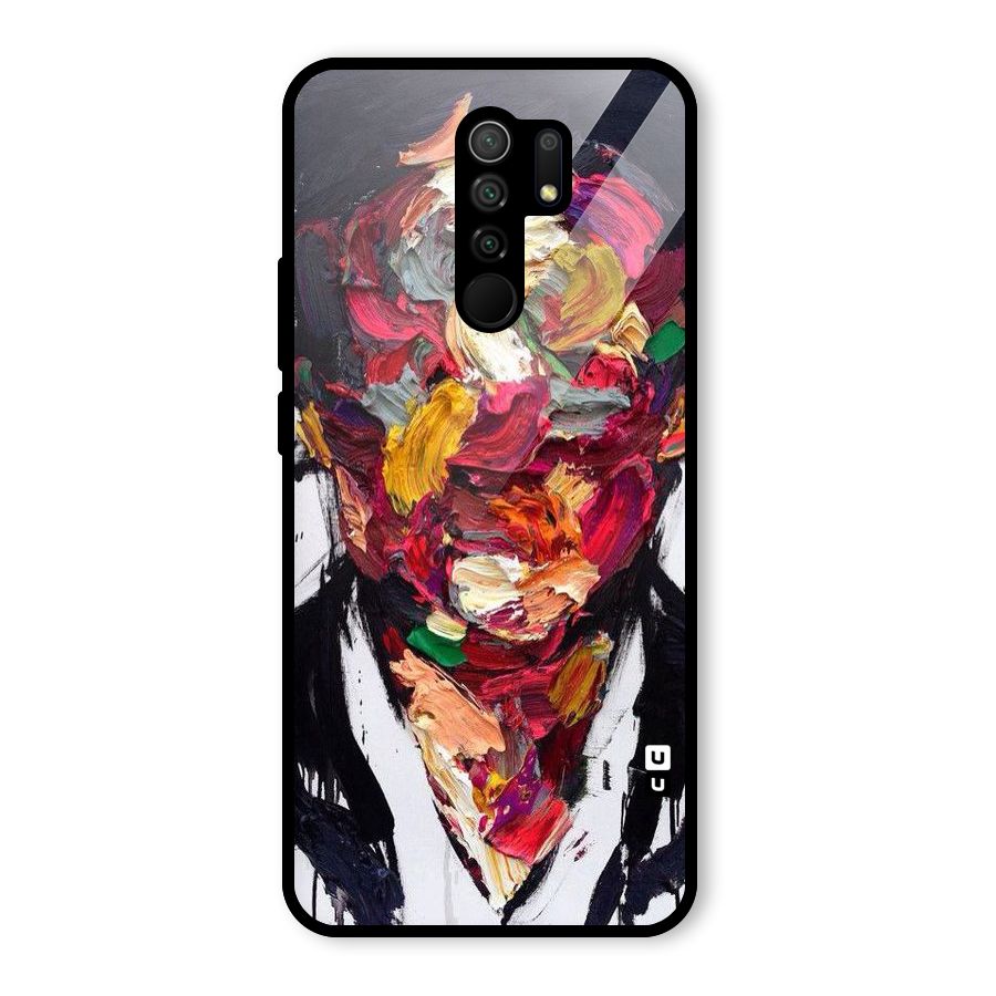 Acrylic Face Glass Back Case for Redmi 9 Prime