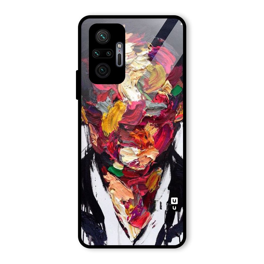 Acrylic Face Glass Back Case for Redmi Note 10 Pro Max