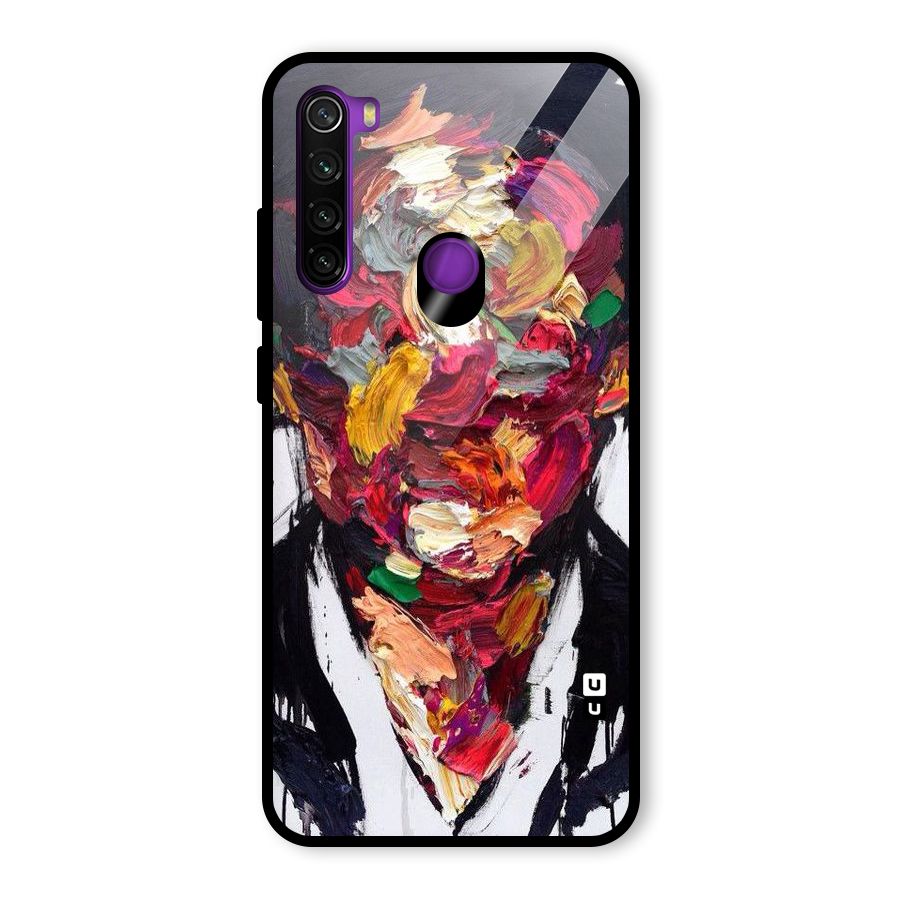Acrylic Face Glass Back Case for Redmi Note 8