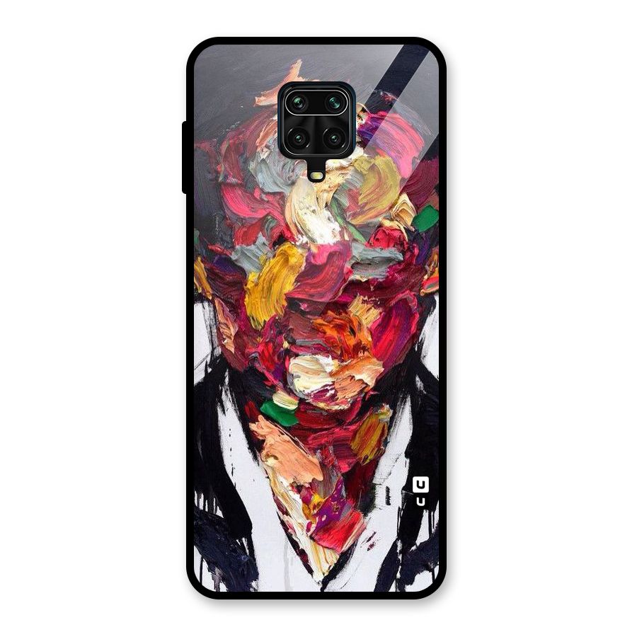 Acrylic Face Glass Back Case for Redmi Note 9 Pro