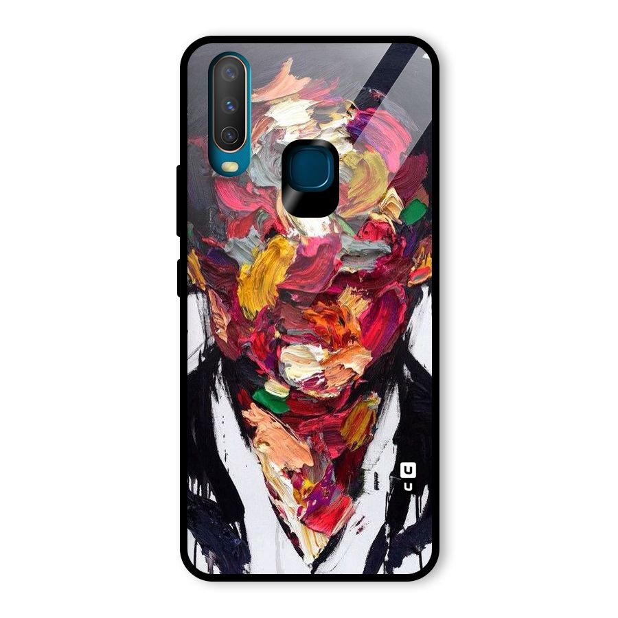 Acrylic Face Glass Back Case for Vivo U10