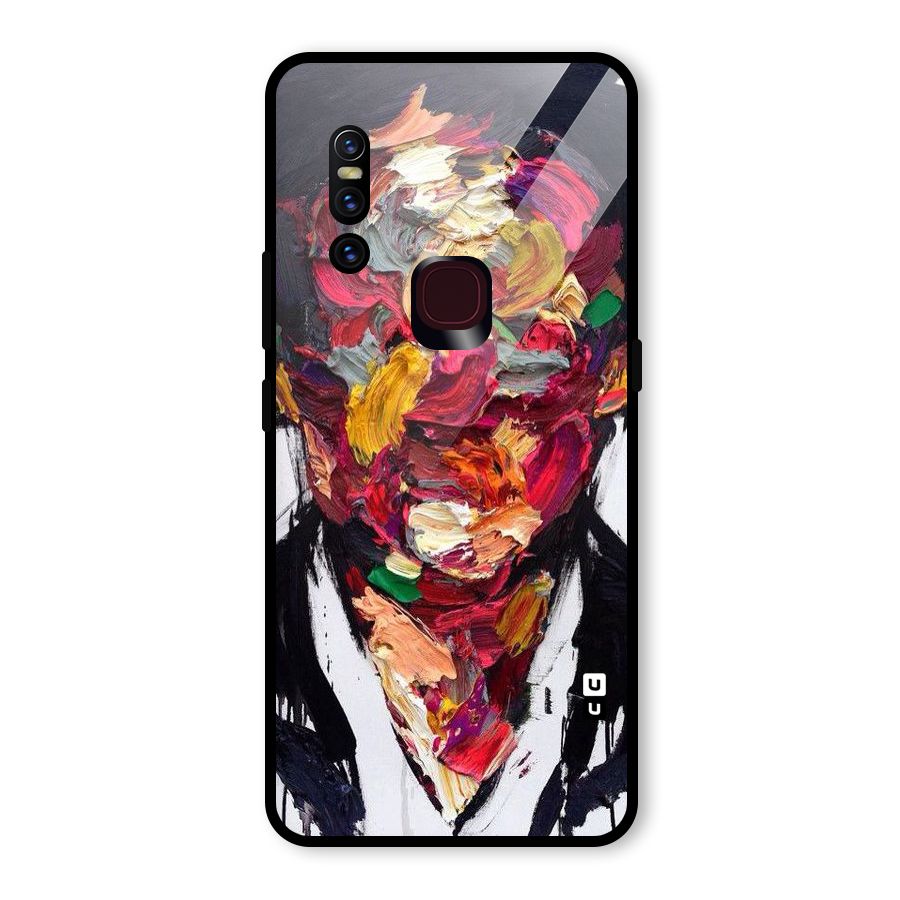 Acrylic Face Glass Back Case for Vivo V15