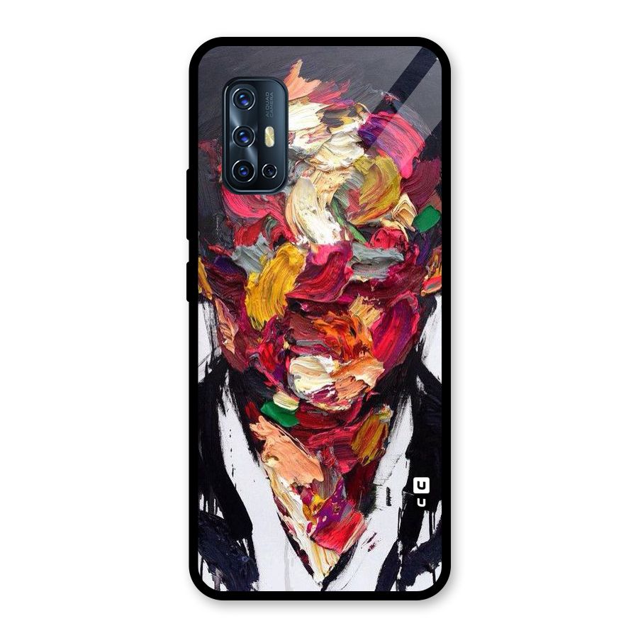 Acrylic Face Glass Back Case for Vivo V17