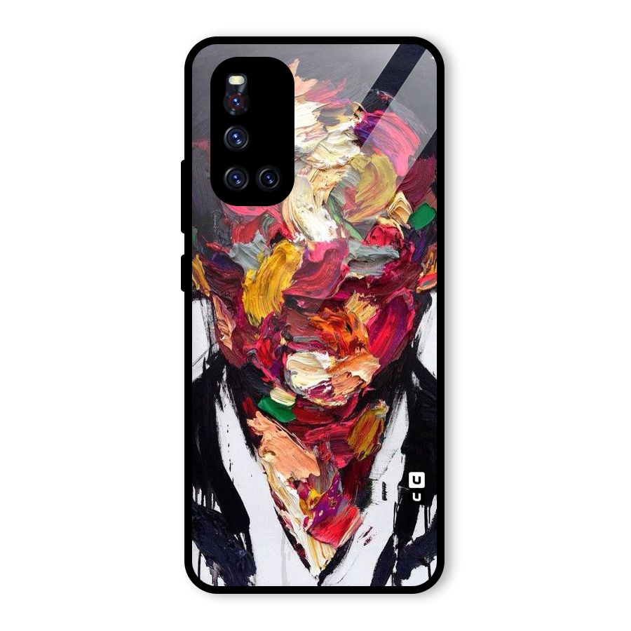 Acrylic Face Glass Back Case for Vivo V19