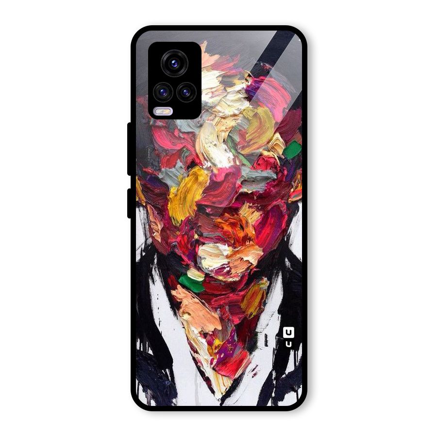 Acrylic Face Glass Back Case for Vivo V20