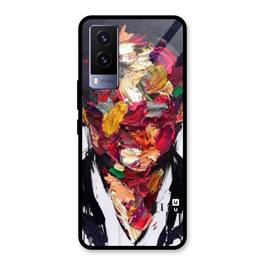 Acrylic Face Glass Back Case for Vivo V21e 5G