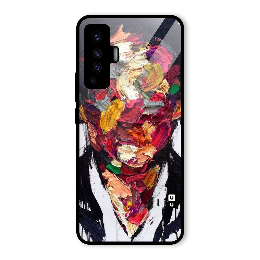 Acrylic Face Glass Back Case for Vivo X50