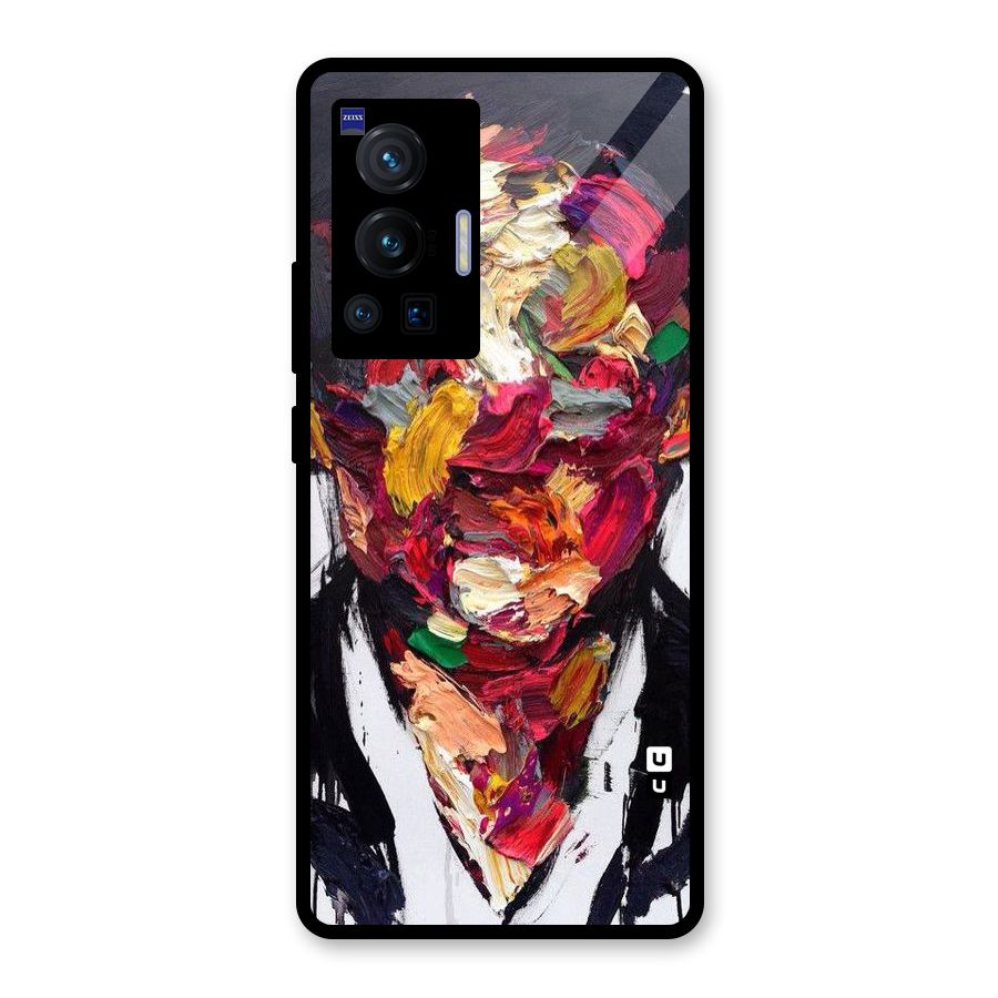 Acrylic Face Glass Back Case for Vivo X70 Pro