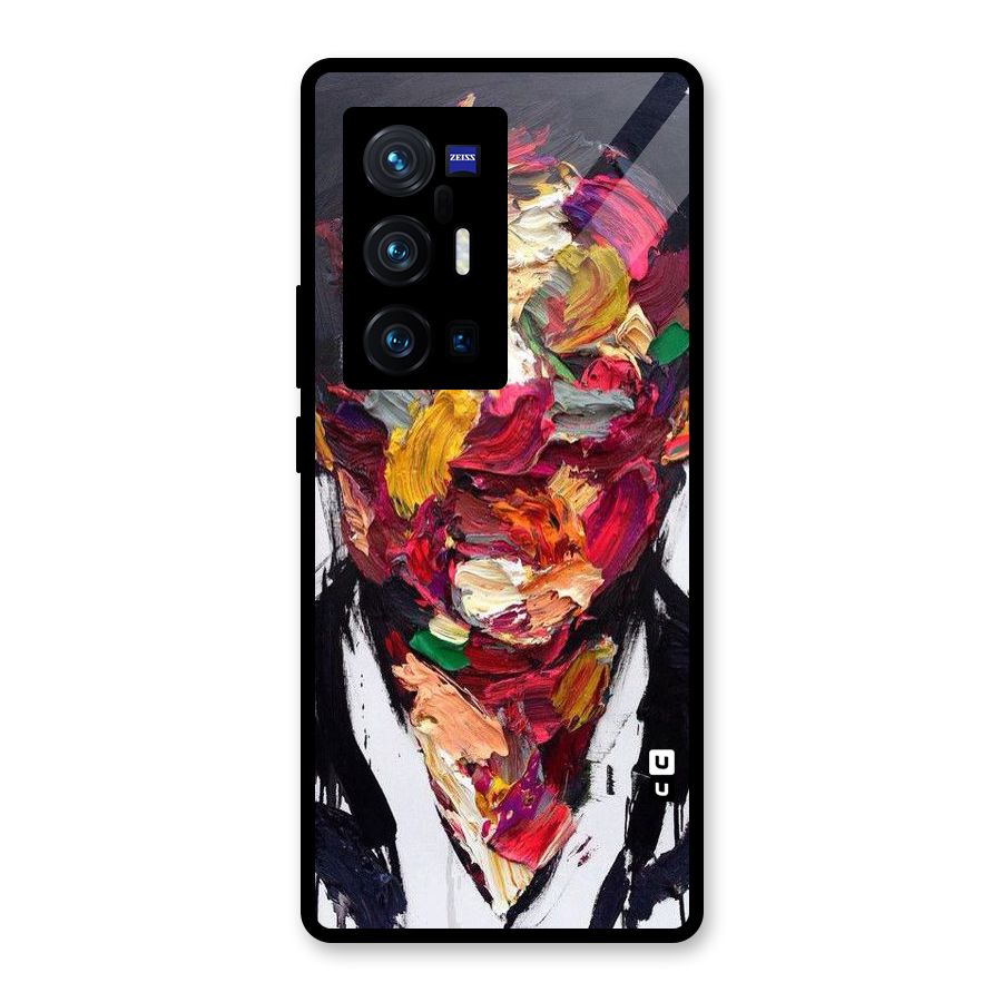 Acrylic Face Glass Back Case for Vivo X70 Pro Plus