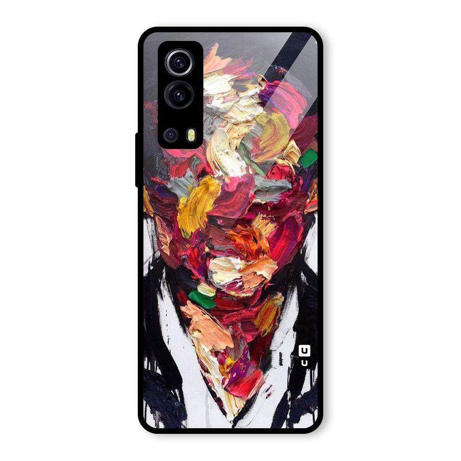 Acrylic Face Glass Back Case for Vivo iQOO Z3