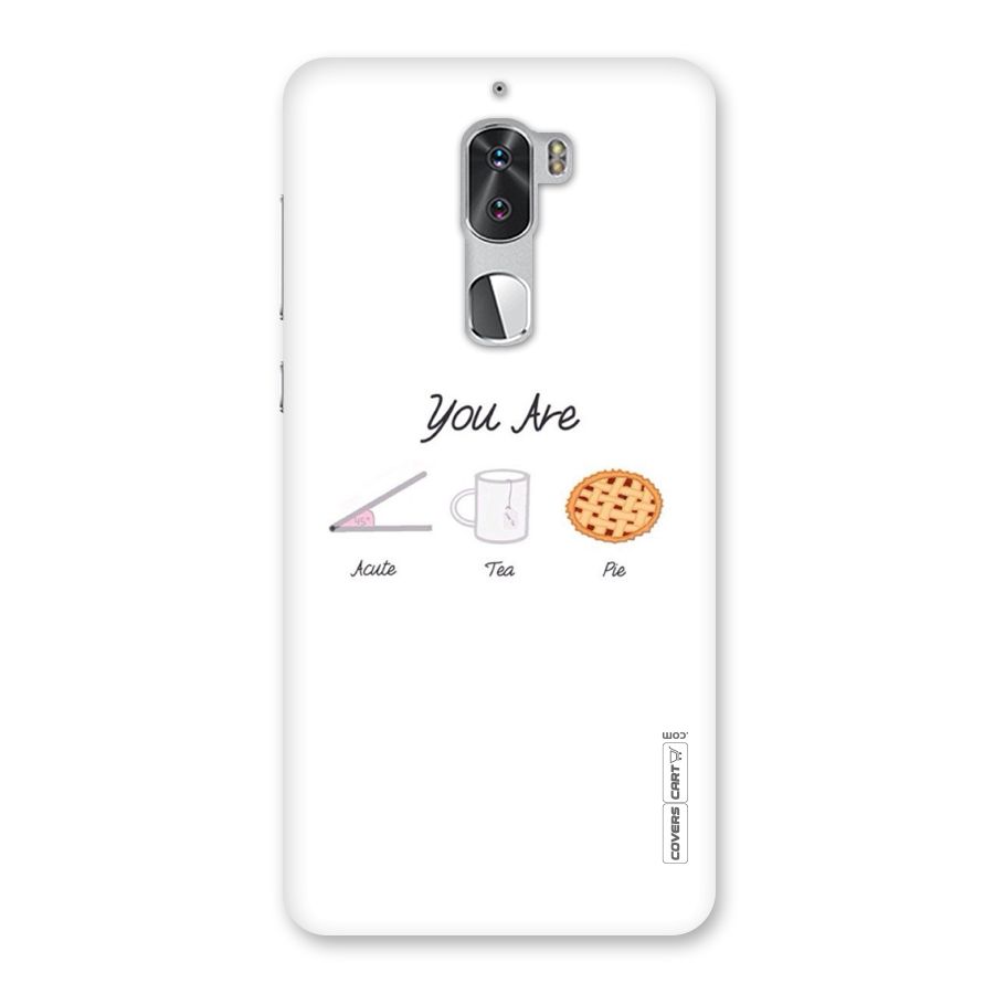 Acute Tea Pie Back Case for Coolpad Cool 1
