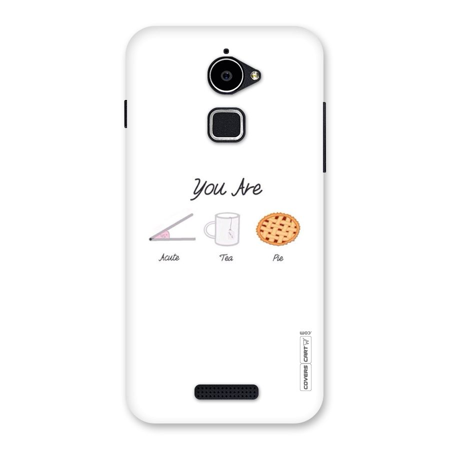Acute Tea Pie Back Case for Coolpad Note 3 Lite