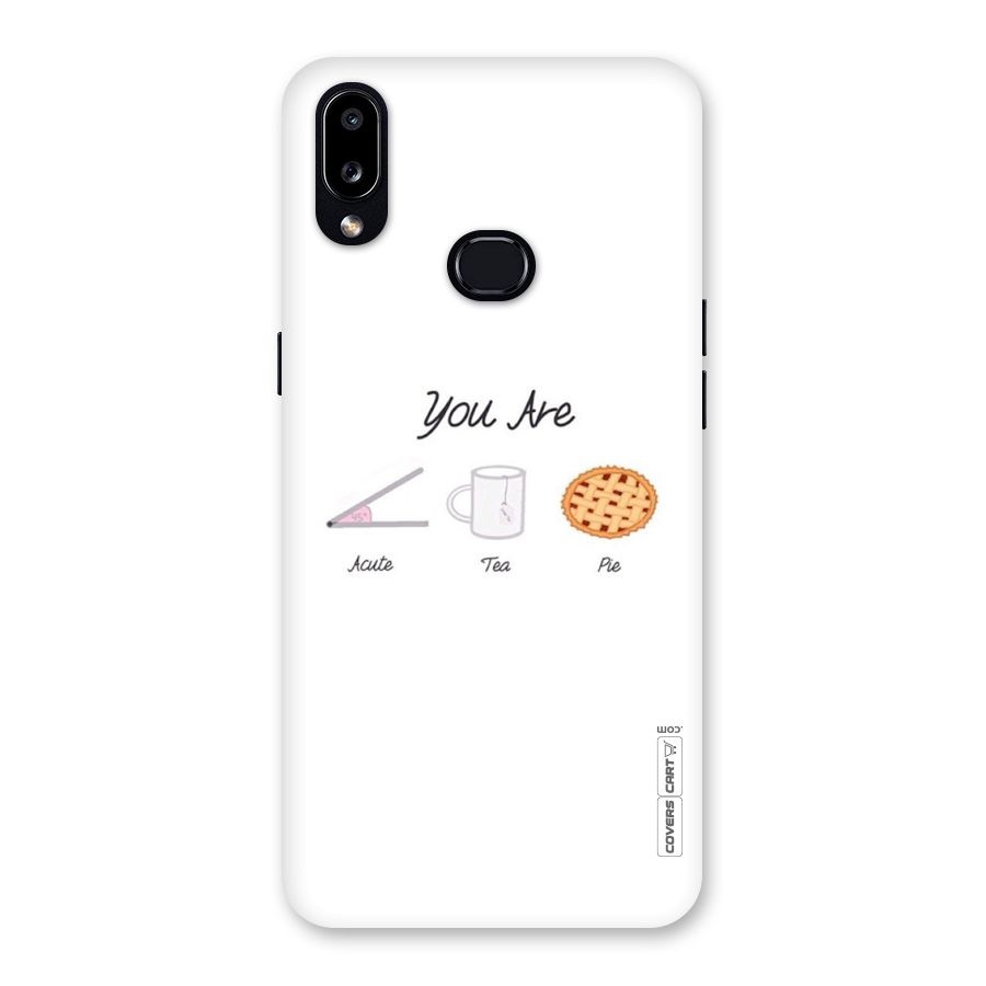 Acute Tea Pie Back Case for Galaxy A10s