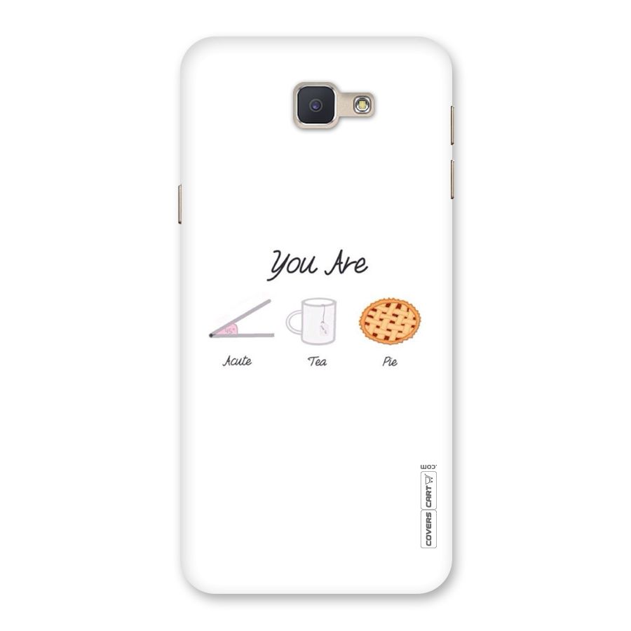 Acute Tea Pie Back Case for Galaxy J5 Prime