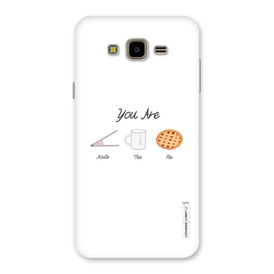 Acute Tea Pie Back Case for Galaxy J7 Nxt