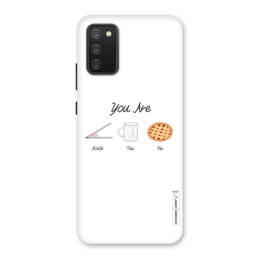 Acute Tea Pie Back Case for Galaxy M02s