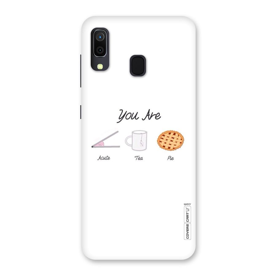 Acute Tea Pie Back Case for Galaxy M10s