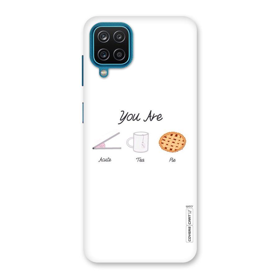Acute Tea Pie Back Case for Galaxy M12