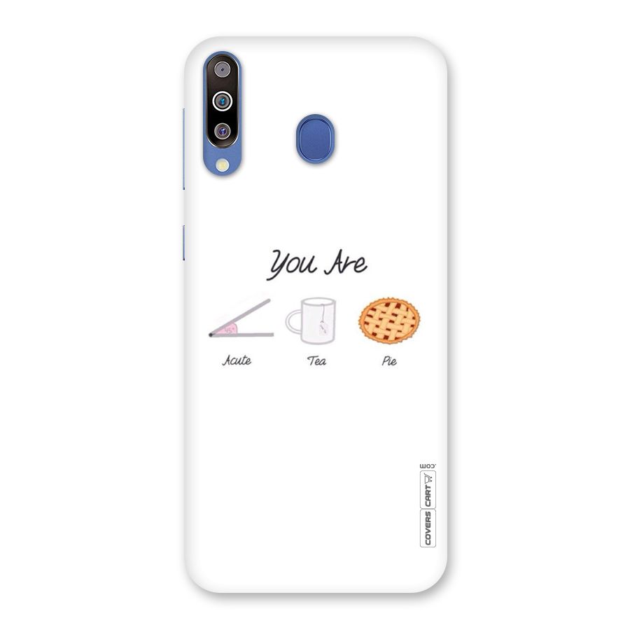 Acute Tea Pie Back Case for Galaxy M30