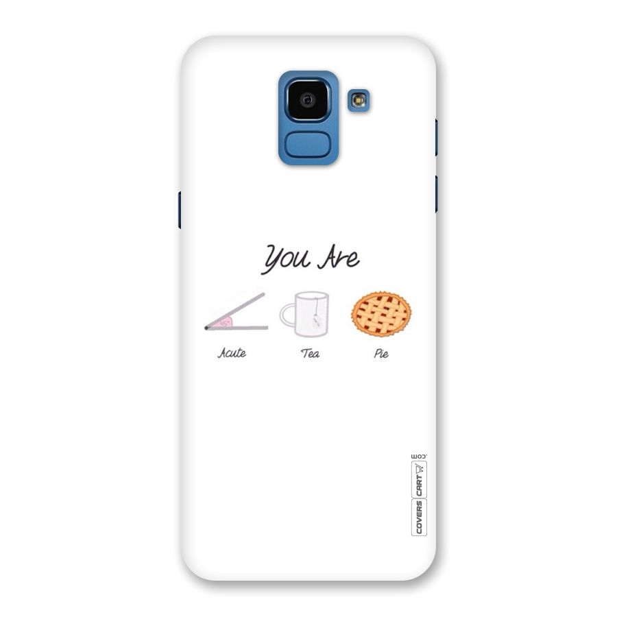 Acute Tea Pie Back Case for Galaxy On6