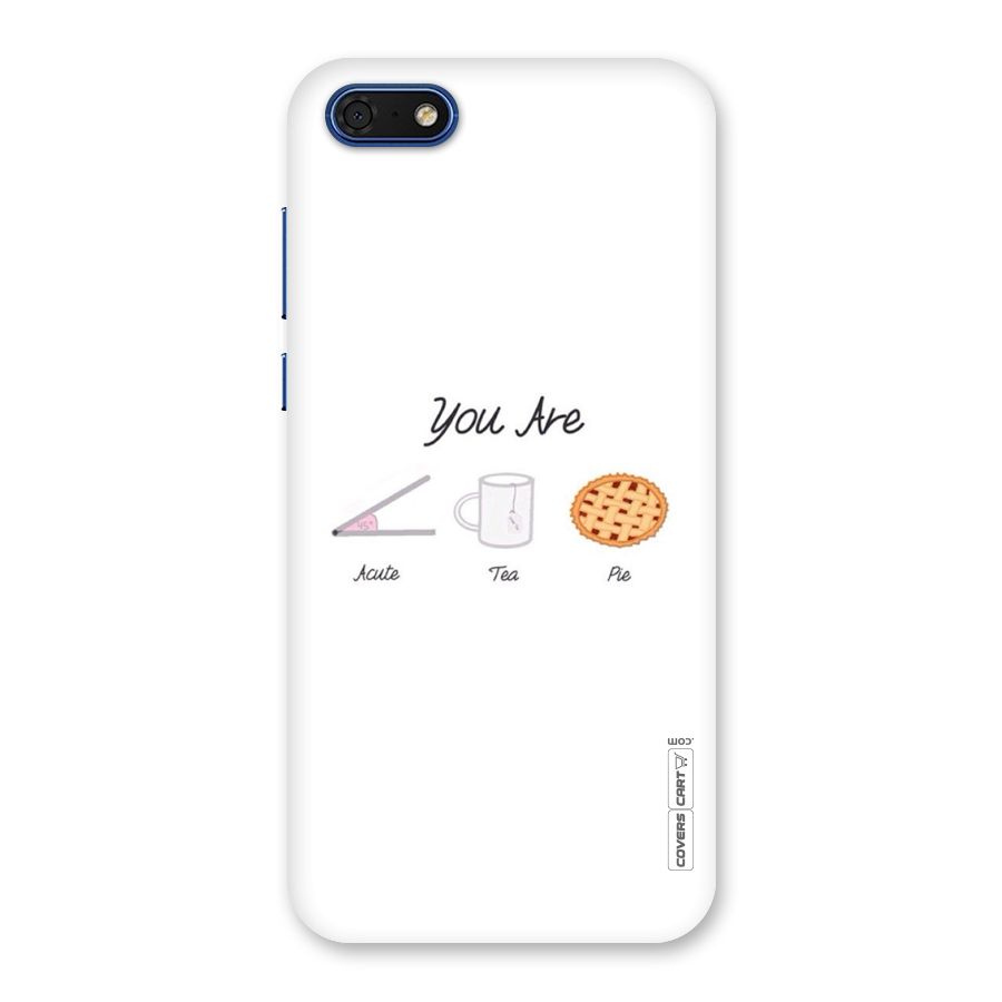 Acute Tea Pie Back Case for Honor 7s