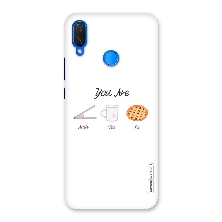 Acute Tea Pie Back Case for Huawei P Smart+