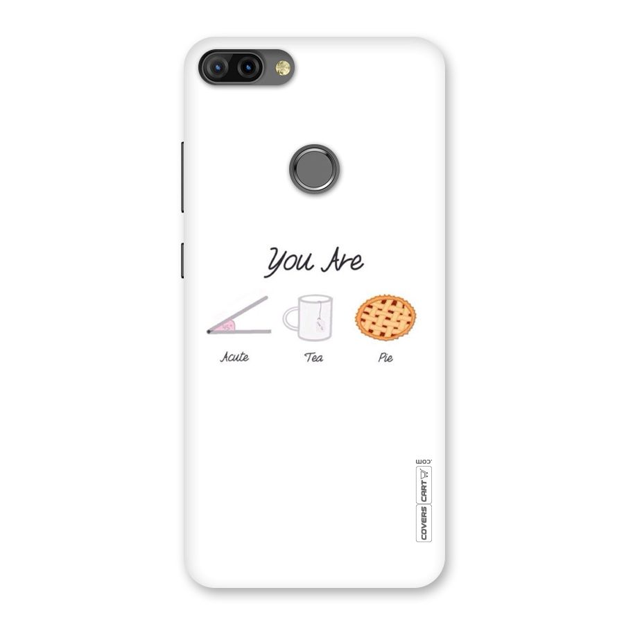 Acute Tea Pie Back Case for Infinix Hot 6 Pro