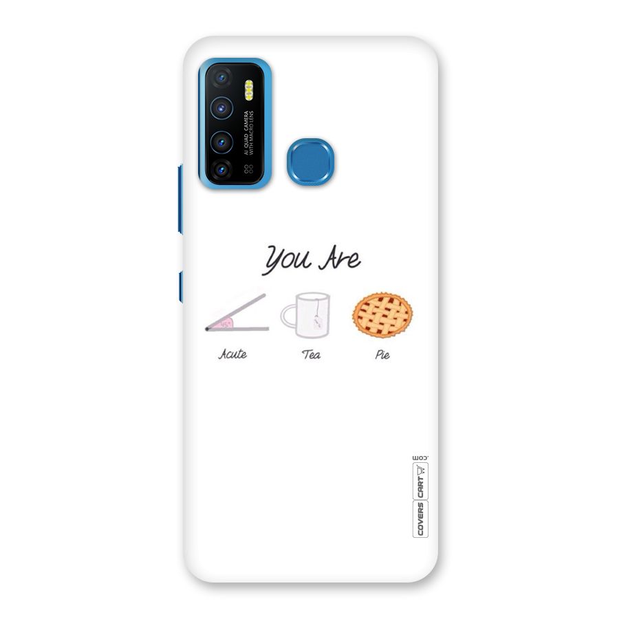 Acute Tea Pie Back Case for Infinix Hot 9