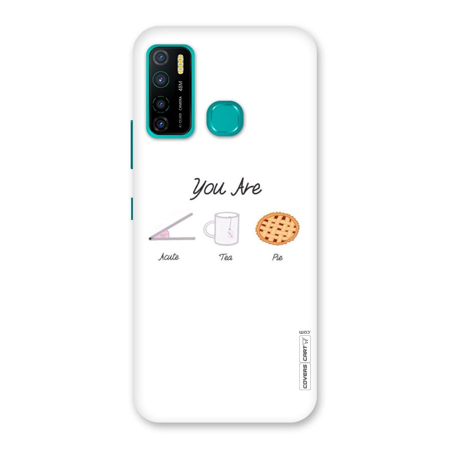 Acute Tea Pie Back Case for Infinix Hot 9 Pro