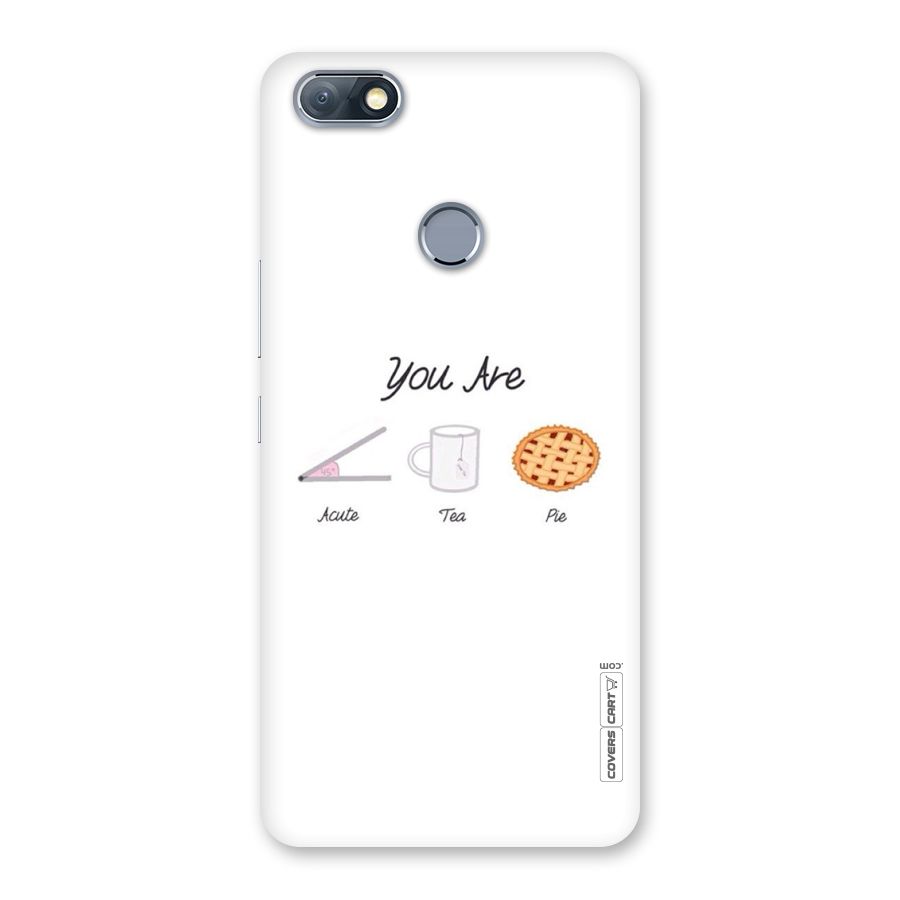 Acute Tea Pie Back Case for Infinix Note 5