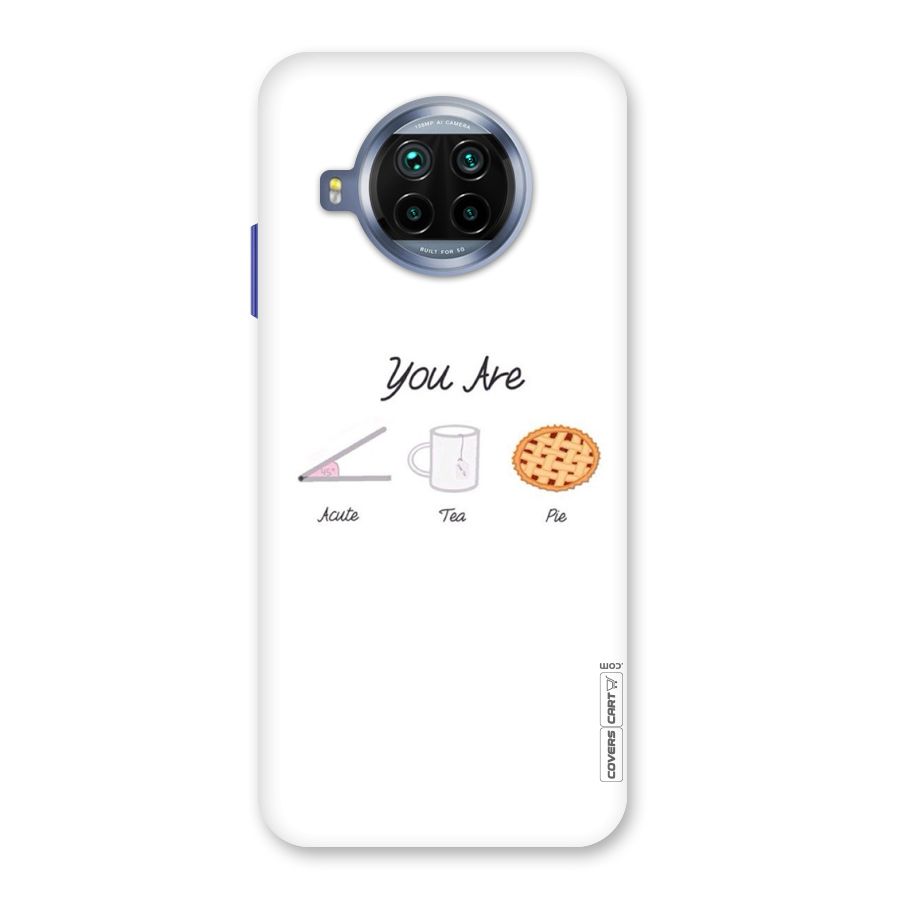 Acute Tea Pie Back Case for Mi 10i