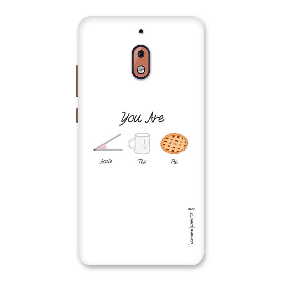 Acute Tea Pie Back Case for Nokia 2.1