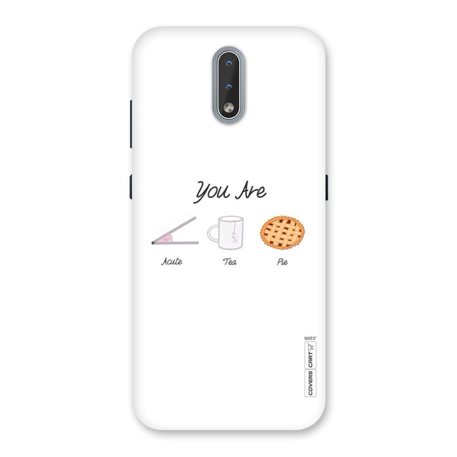Acute Tea Pie Back Case for Nokia 2.3