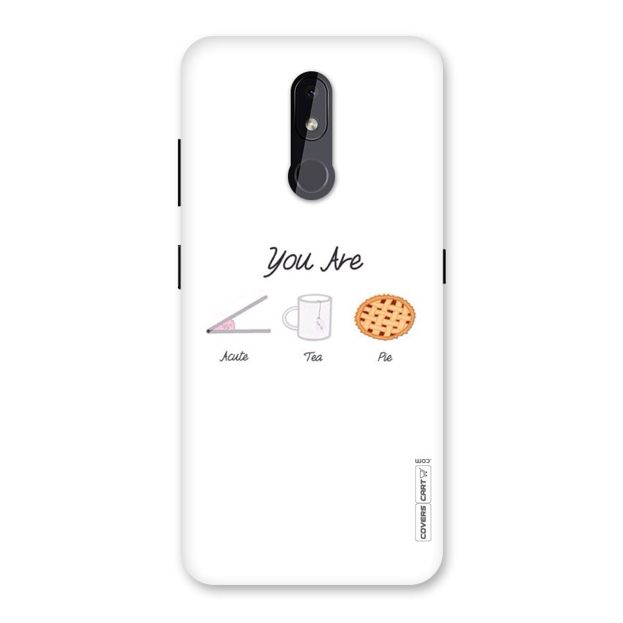 Acute Tea Pie Back Case for Nokia 3.2