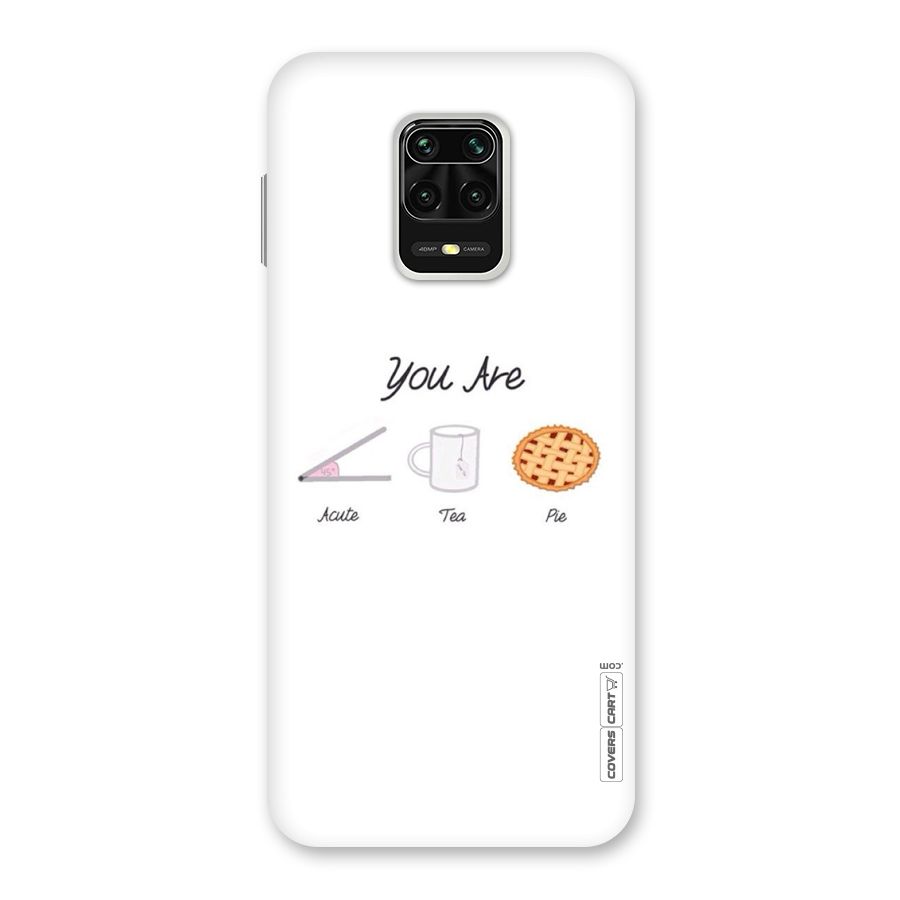 Acute Tea Pie Back Case for Poco M2 Pro