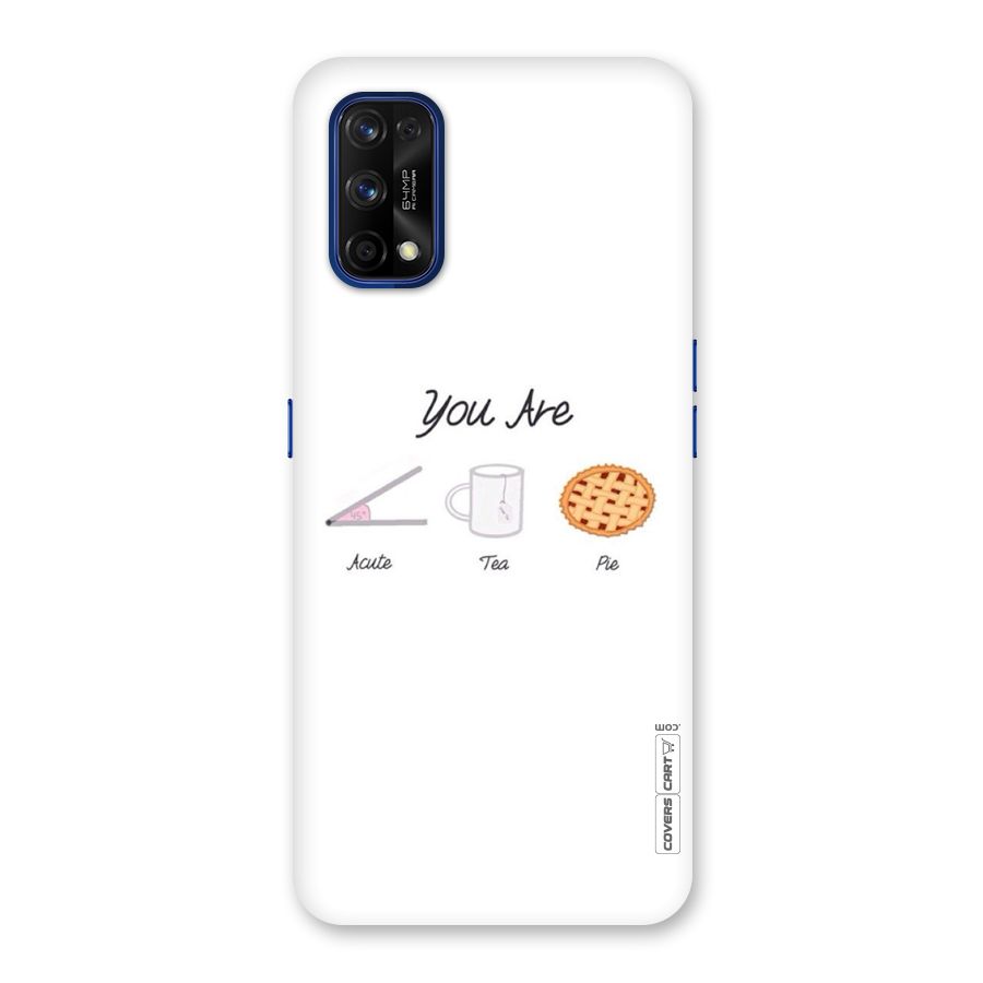 Acute Tea Pie Back Case for Realme 7 Pro