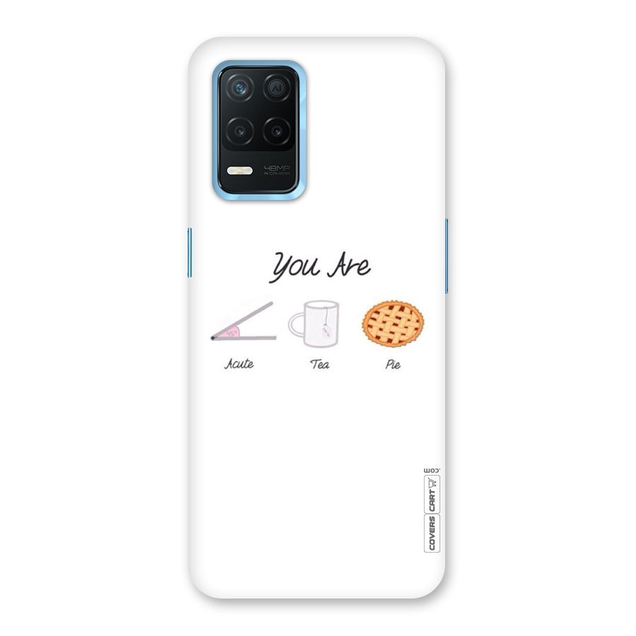 Acute Tea Pie Back Case for Realme 8 5G