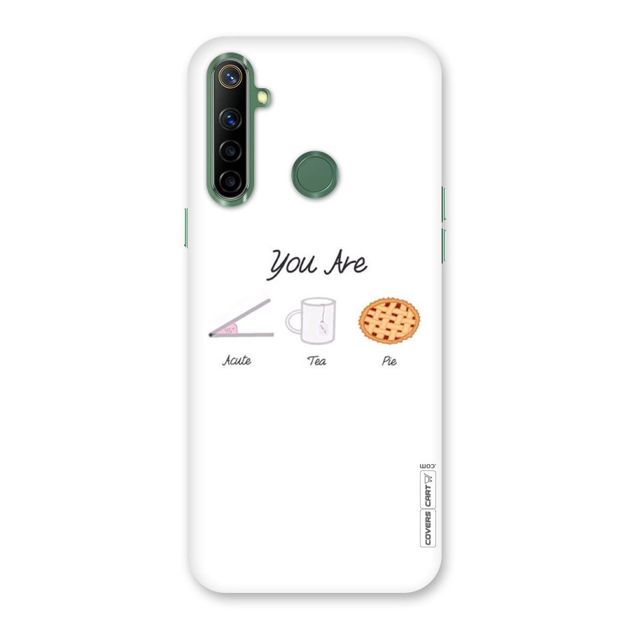 Acute Tea Pie Back Case for Realme Narzo 10