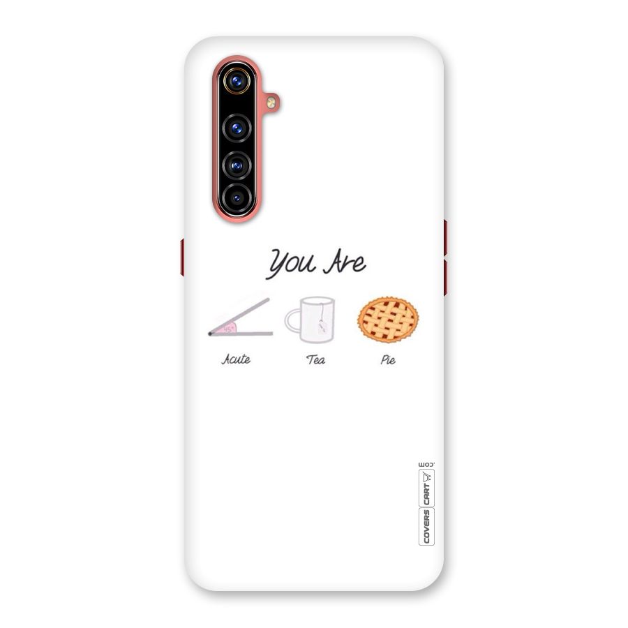 Acute Tea Pie Back Case for Realme X50 Pro