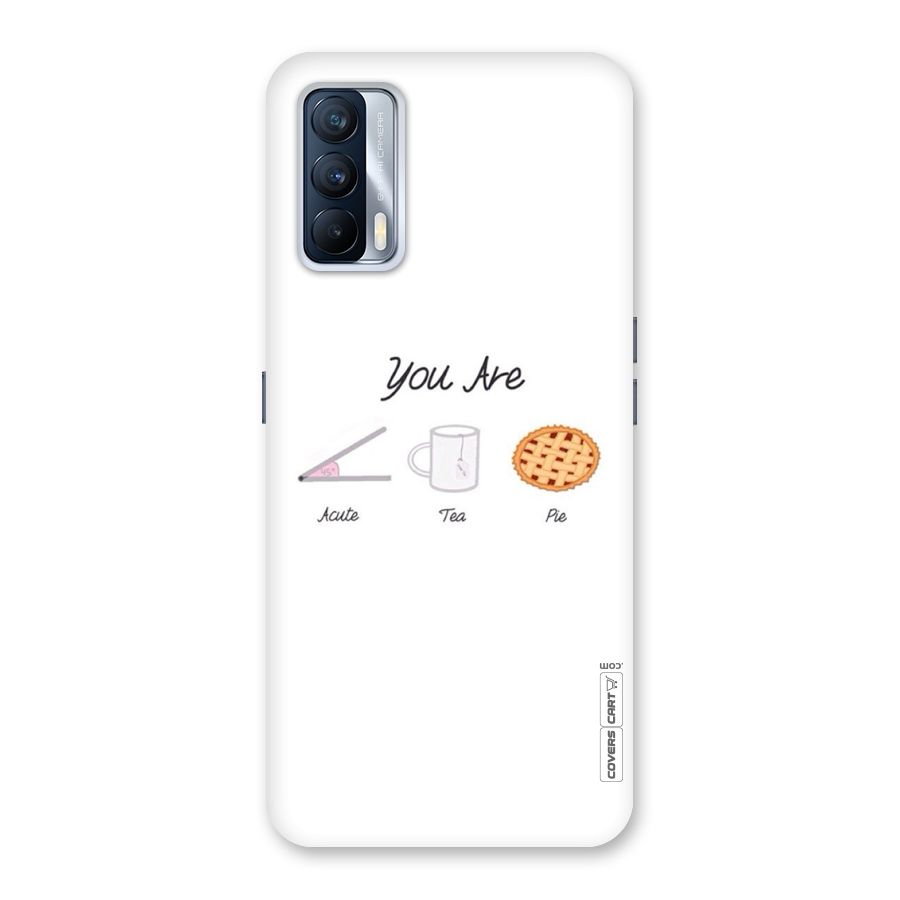 Acute Tea Pie Back Case for Realme X7