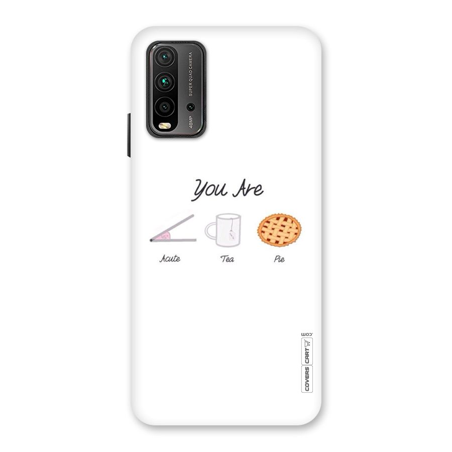 Acute Tea Pie Back Case for Redmi 9 Power
