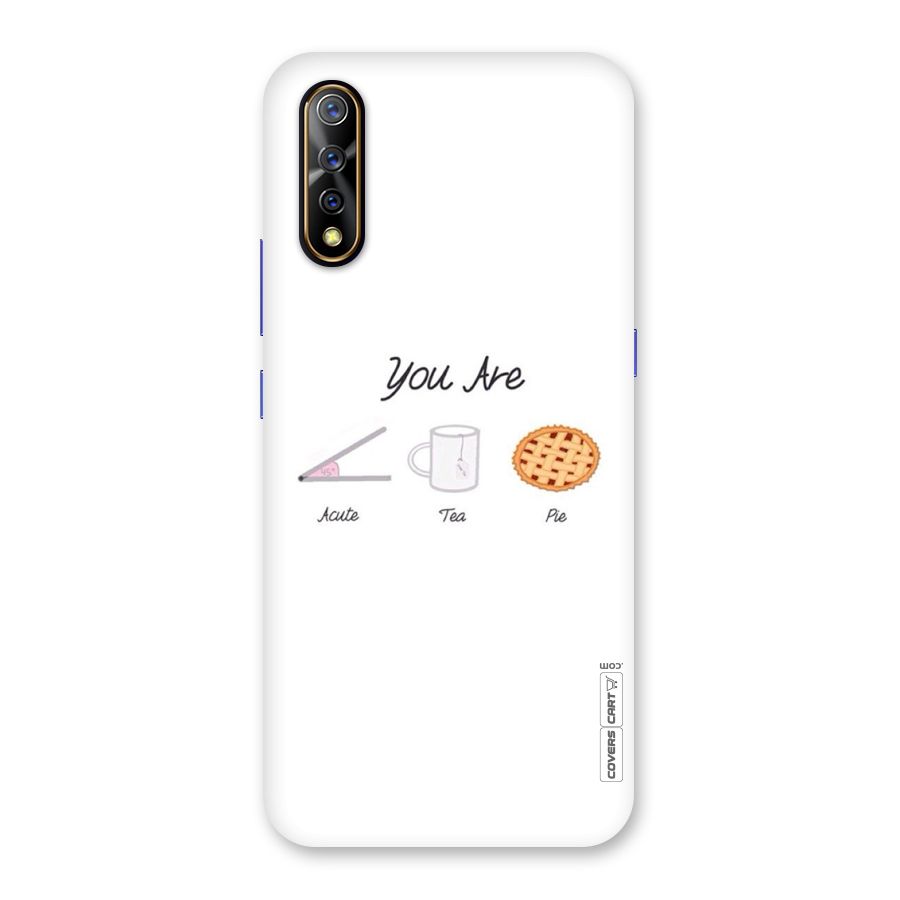 Acute Tea Pie Back Case for Vivo S1