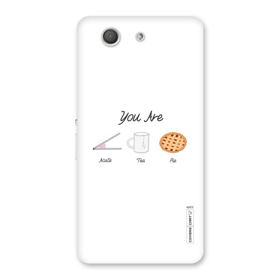 Acute Tea Pie Back Case for Xperia Z3 Compact