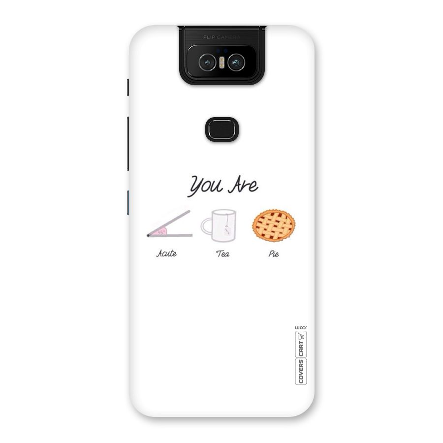 Acute Tea Pie Back Case for Zenfone 6z